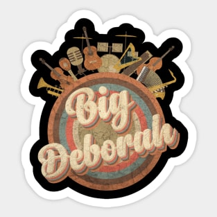 Vintage Retro // Big Deborah Sticker